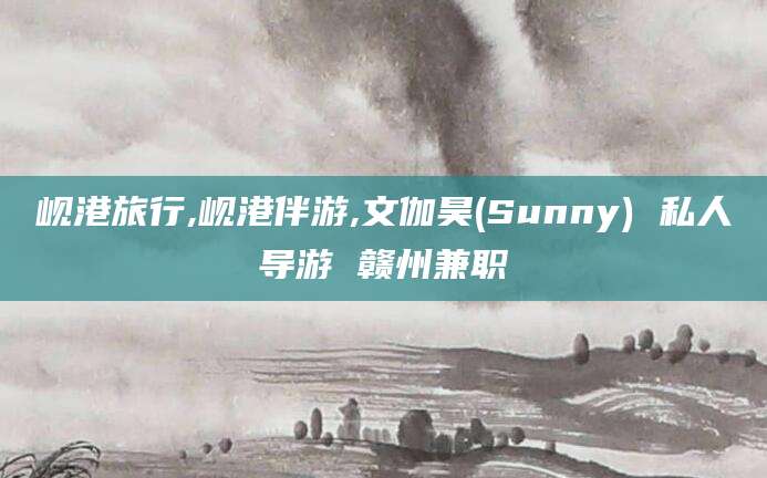 香港岘港旅行,岘港伴游,文伽昊(Sunny) 私人导游 赣州兼职